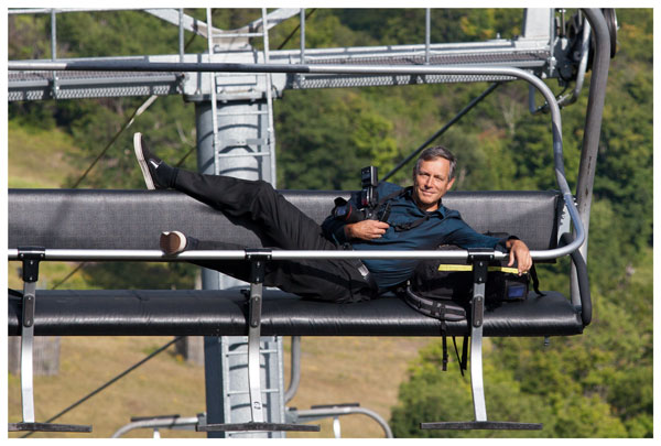 franz edlinger on chair lift